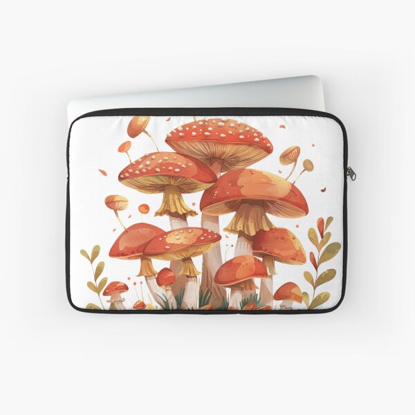 Item preview, Mushroom Fairy Ring Magical Autumn Forest Art designed and sold by DreamelleStudio.