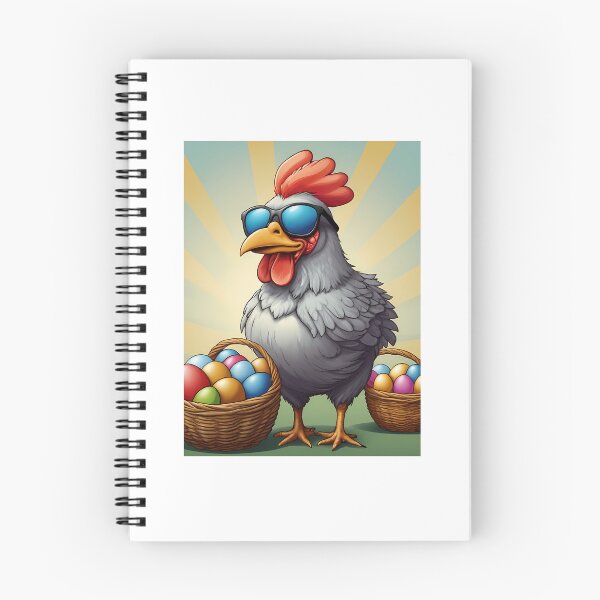 Item preview, Easter Egger Chicken With Glasses Retro designed and sold by shockley-kashaz.