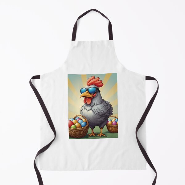 Item preview, Easter Egger Chicken With Glasses Retro designed and sold by shockley-kashaz.