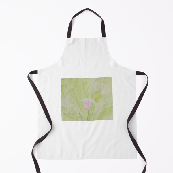 Item preview, Lady Slipper Forest Watercolor Painting designed and sold by linn-kathline.