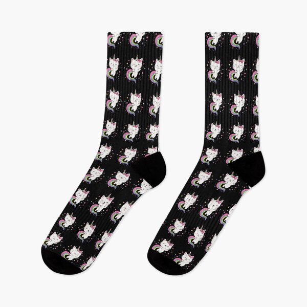 Item preview, Cute Kawaii Rainbow Unicorn Cat Magic  designed and sold by Moizento.