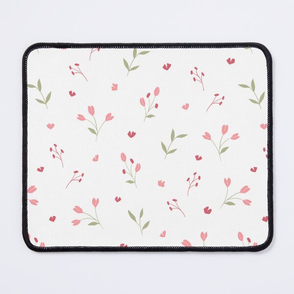 Item preview, Pink Floral Design (white) designed and sold by flowerheadria.