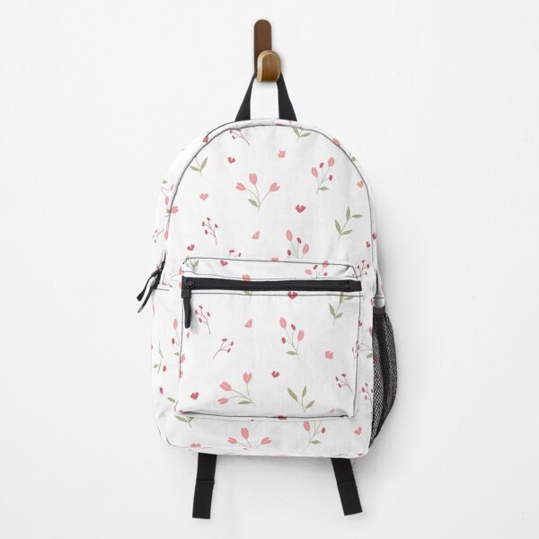 Item preview, Pink Floral Design (white) designed and sold by flowerheadria.