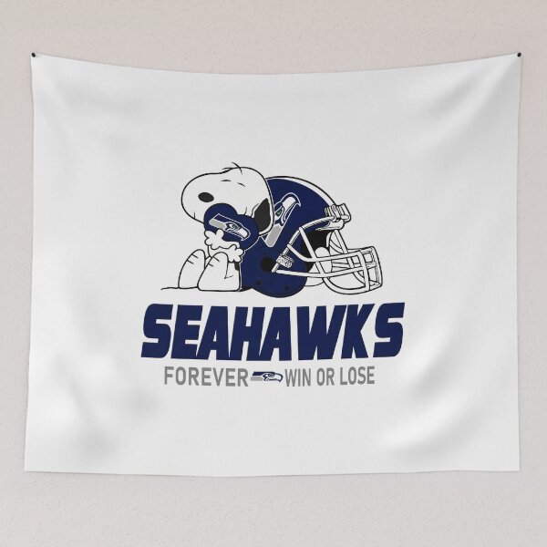 Item preview, Seahawks Forever Loyal Snoopy and Helmet  designed and sold by NeonOddClub.
