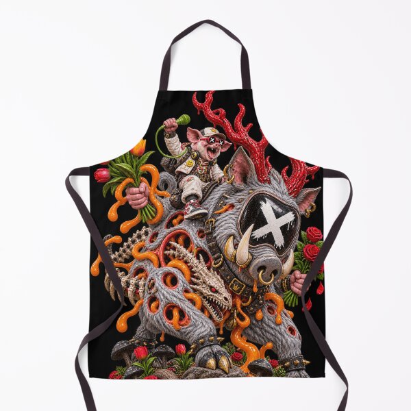Item preview, BRTHRCNK Gray Warthog X-Beast with Pig Singer - Flower Tour designed and sold by BRTHRCNK01.