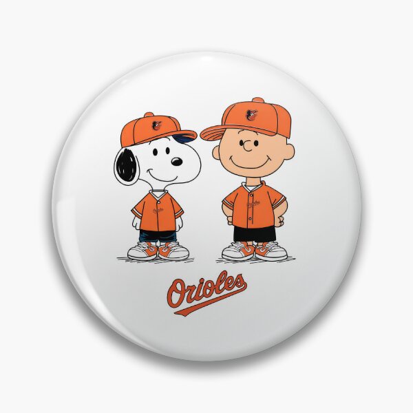Item preview, Snoopy Charlie Brown Orioles Baseball  designed and sold by NeonOddClub.