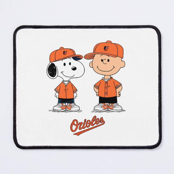Item preview, Snoopy Charlie Brown Orioles Baseball  designed and sold by NeonOddClub.