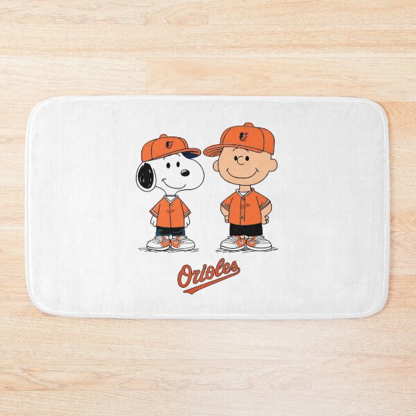 Item preview, Snoopy Charlie Brown Orioles Baseball  designed and sold by NeonOddClub.