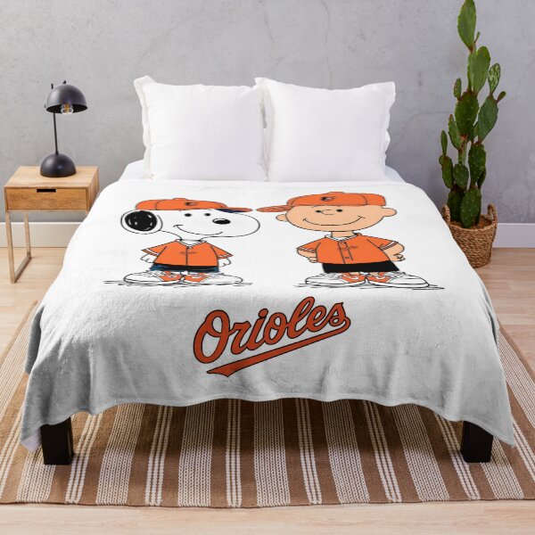 Artikelvorschau, Snoopy, Charlie Brown, Orioles, Baseball entworfen und verkauft von NeonOddClub.