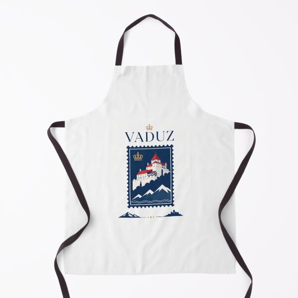 Item preview, Vaduz Castle Vintage Travel Stamp designed and sold by Beyond Destinations.