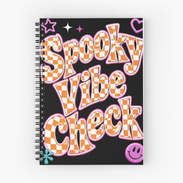 Item preview, Spooky Vibe Check Halloween Checkered Retro Design. designed and sold by BriSher.
