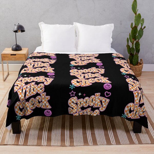 Item preview, Spooky Vibe Check Halloween Checkered Retro Design. designed and sold by BriSher.