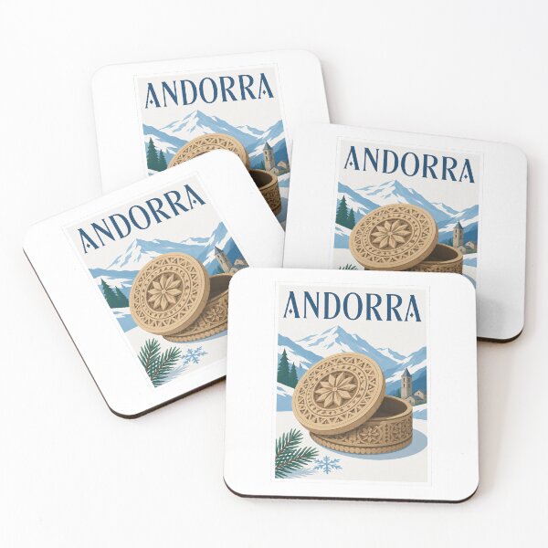 Item preview, Andorra Pyrenees Carved Box Art designed and sold by Beyond Destinations.