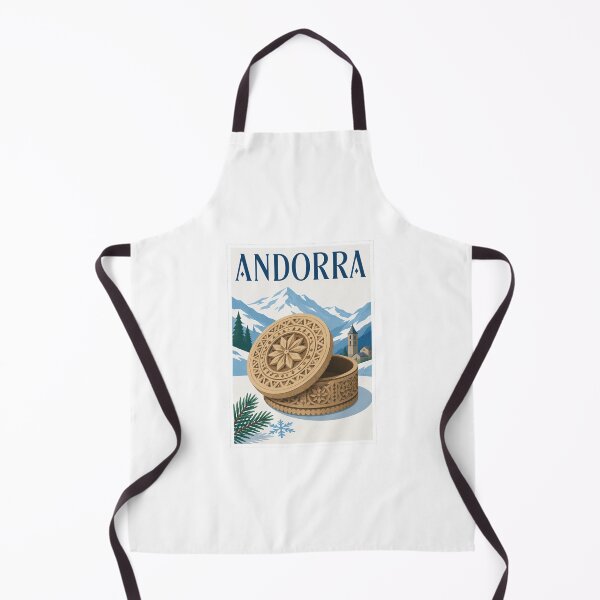 Item preview, Andorra Pyrenees Carved Box Art designed and sold by Beyond Destinations.