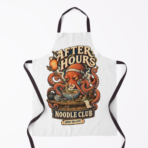 Item preview, After Hours Noodle Club Octopus Ramen designed and sold by Trendy-Artistry.
