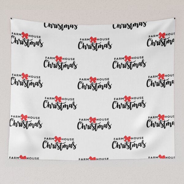 Item preview, Farm House Christmas Merry Christmas Movies And Hot Chocolate Happy Holiday Gift Premium Apparel Funny Holiday Xmas designed and sold by shockley-kashaz.