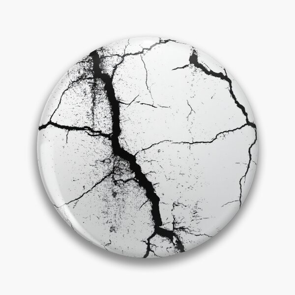 Item preview, Bold Vertical Bolt Crack on White designed and sold by Piotrek0001.