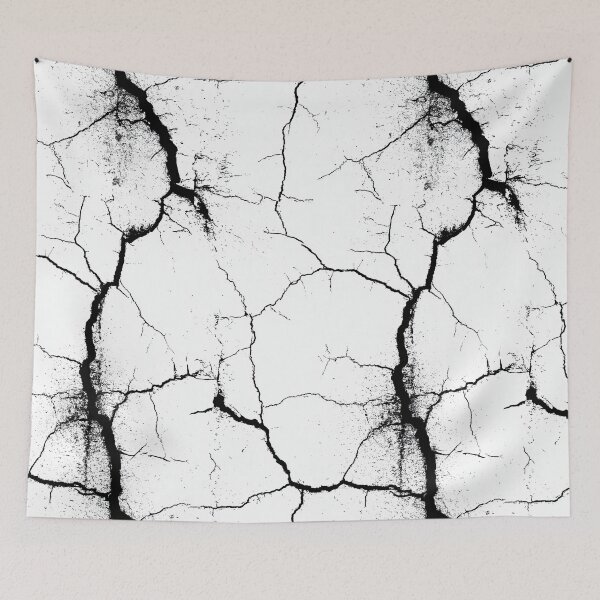 Item preview, Bold Vertical Bolt Crack on White designed and sold by Piotrek0001.