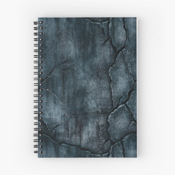 Item preview, Deep Blue Industrial Cracked Slate Art designed and sold by Piotrek0001.