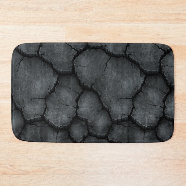 Item preview, Large Dark Grey Earth Fissure Pattern designed and sold by Piotrek0001.