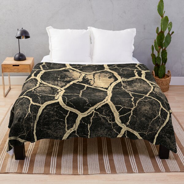 Item preview, Antique Tan Stone with Bold Gold Veins designed and sold by Piotrek0001.