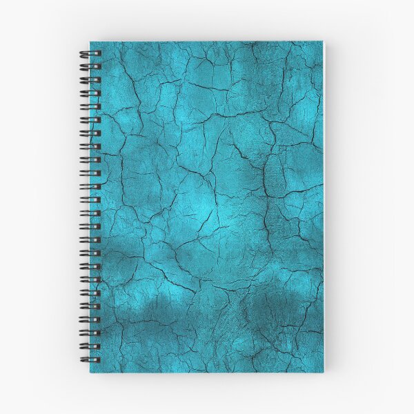 Item preview, Vibrant Electric Cyan Cracked Surface Art designed and sold by Piotrek0001.