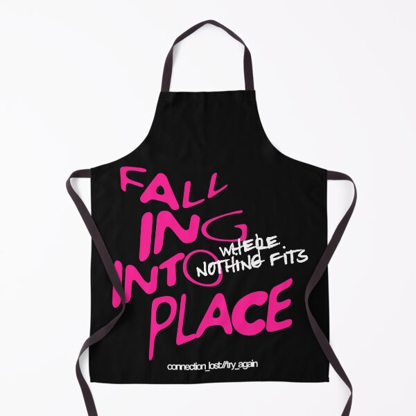 Item preview, Falling Into Place Aesthetic Typography T-Shirt, Positivity Quote designed and sold by baretyas.