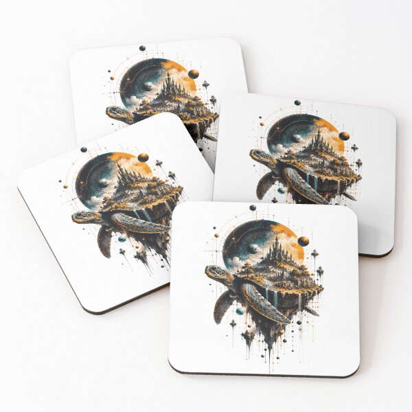 Item preview, A World On A Turtle's Back  Reaching For The Stars designed and sold by KLERIKSTORE.