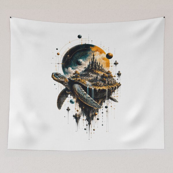 Item preview, A World On A Turtle's Back  Reaching For The Stars designed and sold by KLERIKSTORE.