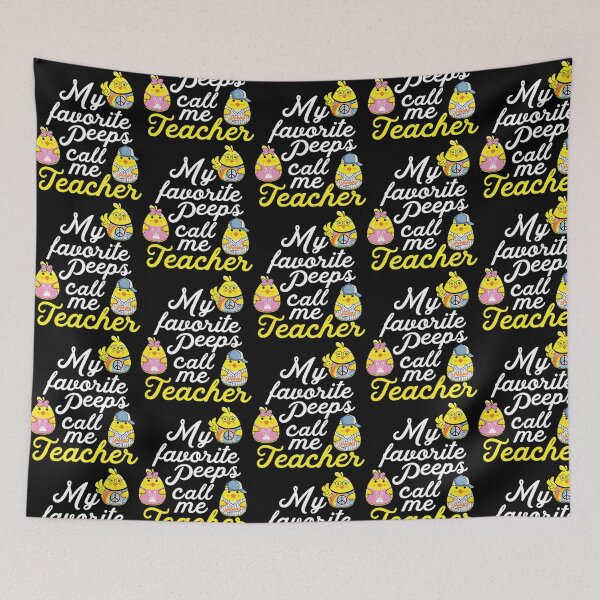 Item preview, My Favorite Peeps Call Me Teacher Easter designed and sold by ivy-aiko.