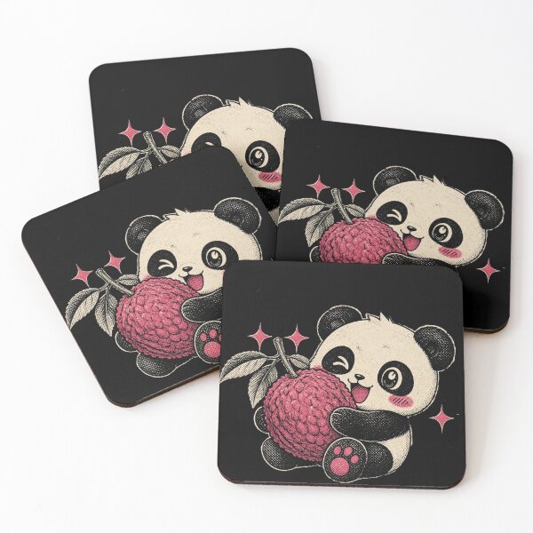 Item preview, Panda hugging a lychee designed and sold by DuliDoodles.