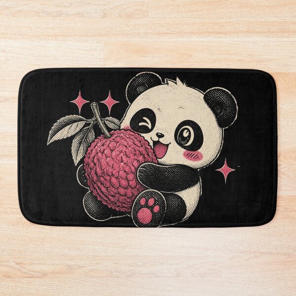 Item preview, Panda hugging a lychee designed and sold by DuliDoodles.