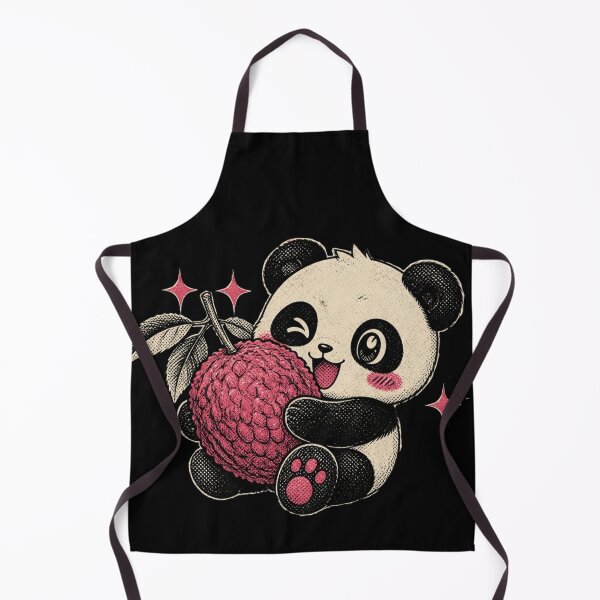Item preview, Panda hugging a lychee designed and sold by DuliDoodles.