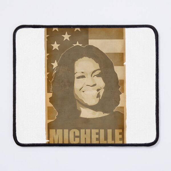 Item preview, Michelle Obama Portrait - Elegant & Inspirational | Best Gift designed and sold by Barbara Souza.