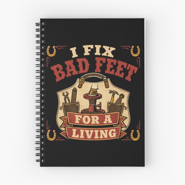 Item preview, I Fix Bad Feet For A Living Funny Farrier Gift designed and sold by DreamLayerStudio.