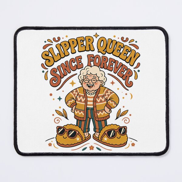 Item preview, Slipper Queen Funny Grandma Cozy Life T-Shirt Gift For Grandmothers designed and sold by linn-kathline.