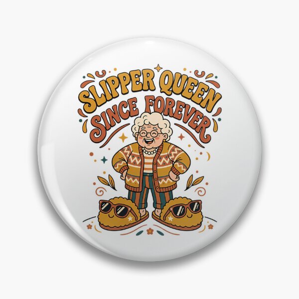 Item preview, Slipper Queen Funny Grandma Cozy Life T-Shirt Gift For Grandmothers designed and sold by linn-kathline.