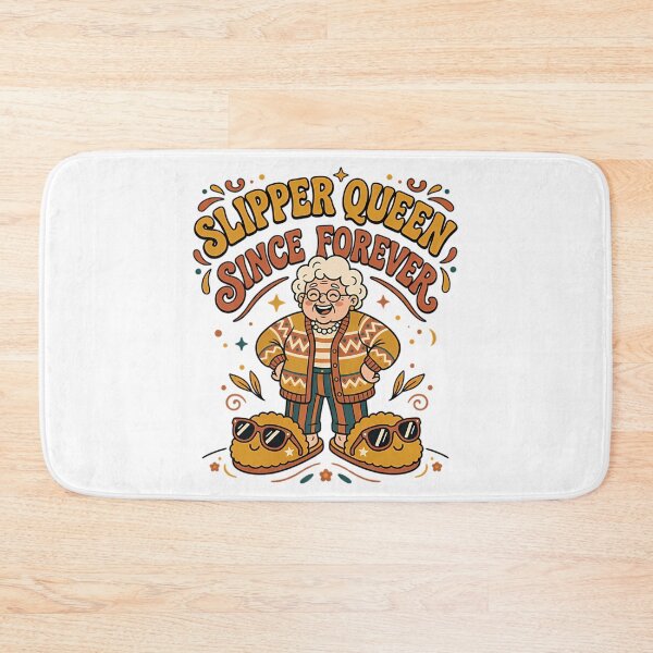 Item preview, Slipper Queen Funny Grandma Cozy Life T-Shirt Gift For Grandmothers designed and sold by linn-kathline.