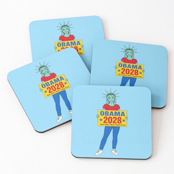 Item preview, Obama 2028 Term Limits Political Satire Pop Art designed and sold by KungPowUnicorn.