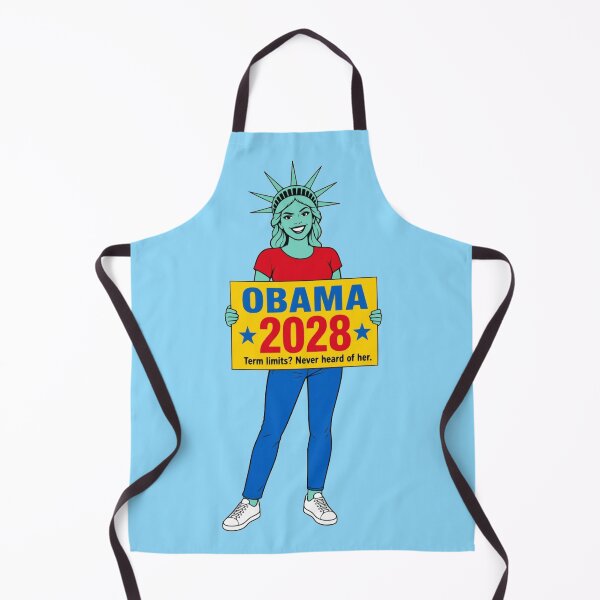 Item preview, Obama 2028 Term Limits Political Satire Pop Art designed and sold by KungPowUnicorn.