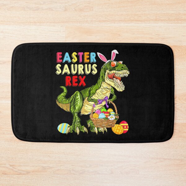 Item preview, Easter Saurus Rex Dinosaur T Rex Bunny Basket Eggs Easter designed and sold by alara-kite.