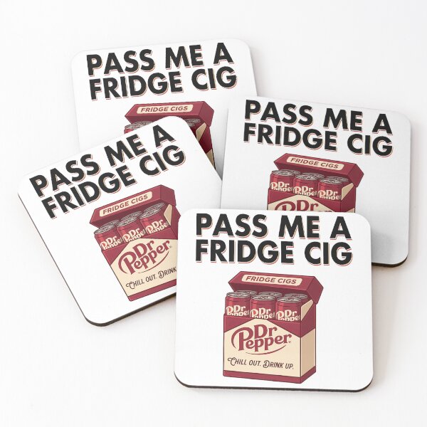 Item preview, Retro Fridge Cigs Soda Graphic  designed and sold by anaCryder.