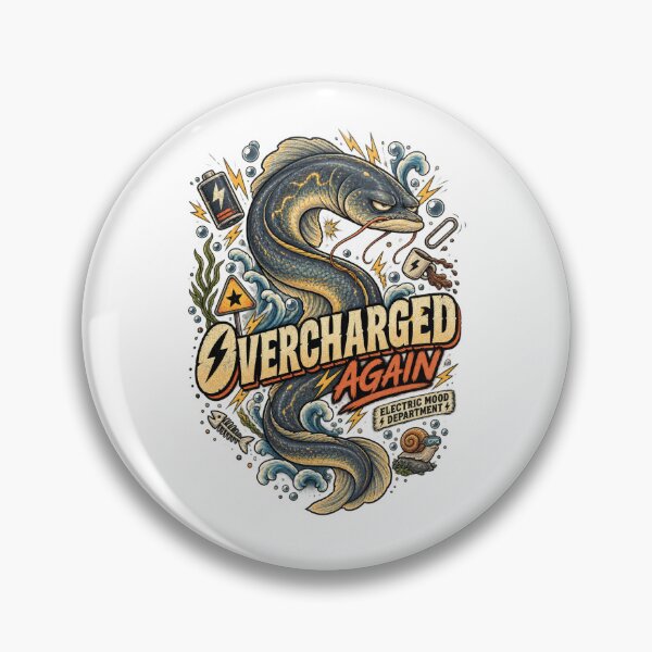 Item preview, Overcharged Again Electric Eel designed and sold by Trendy-Artistry.