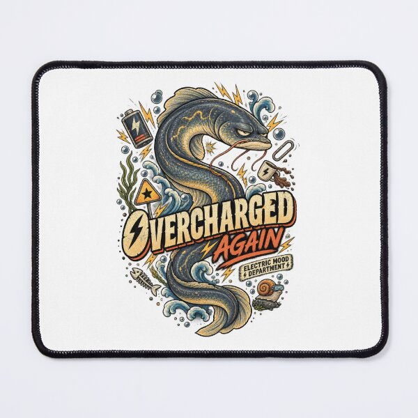 Item preview, Overcharged Again Electric Eel designed and sold by Trendy-Artistry.