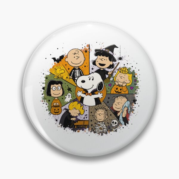 Item preview, Peanuts Gang Halloween Fun Orange  designed and sold by ZiqiPyatt.