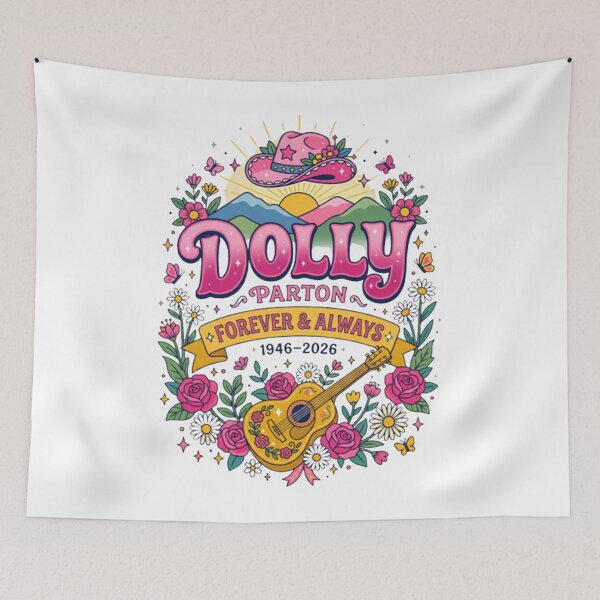 Item preview, Dolly Forever Always 1946 - 2022 Memorial Remembrance Tribute Country Western designed and sold by HitohitoMani.