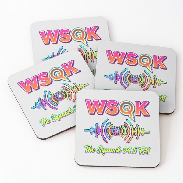Item preview, WSQK The Squawk 94.5 FM Radio Design designed and sold by NextGenerationW.