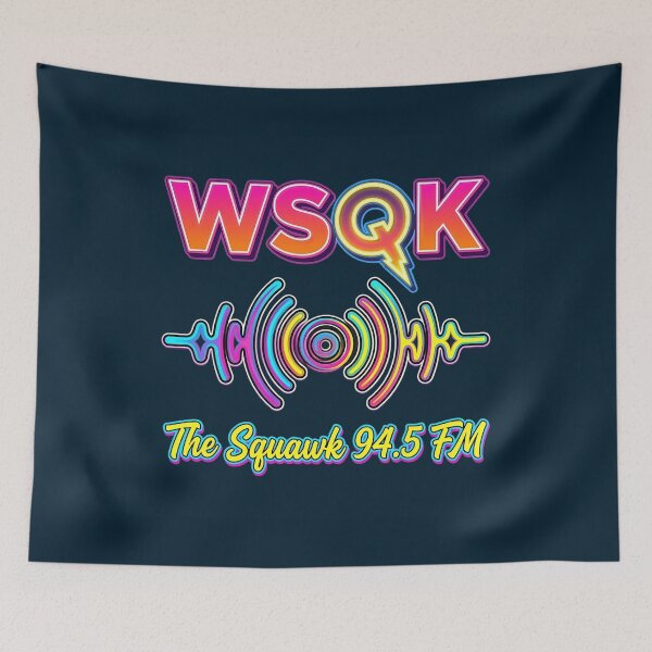 Item preview, WSQK The Squawk 94.5 FM Radio Design designed and sold by NextGenerationW.
