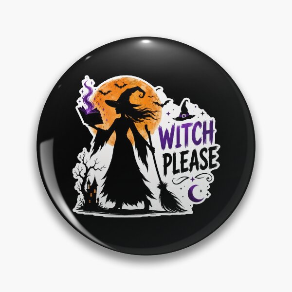 Item preview, Witch Please – Halloween Witch designed and sold by ArtDzignsZA.