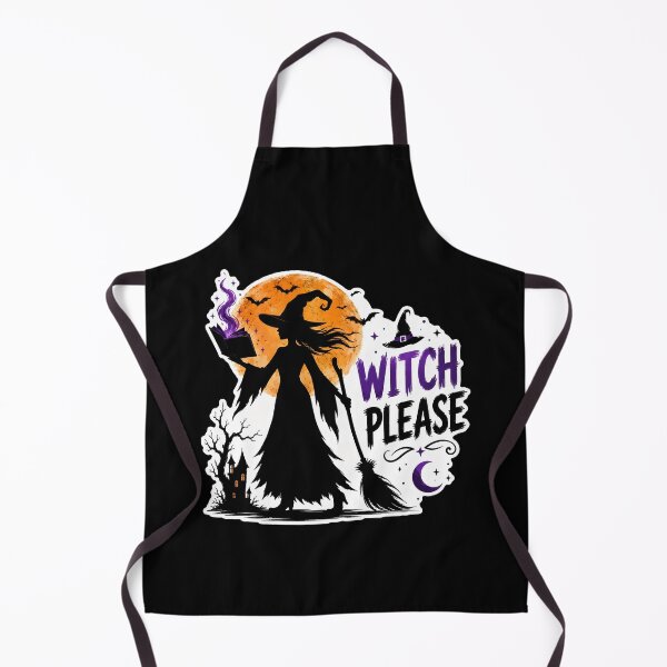 Item preview, Witch Please – Halloween Witch designed and sold by Canvas-Whispers.